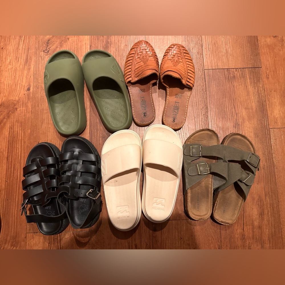 Assorted Youth Summer Sandal Lot Size 12/13